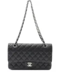 CHANEL Pre-Owned 2016-2017 medium Classic Flap shoulder bag - Black