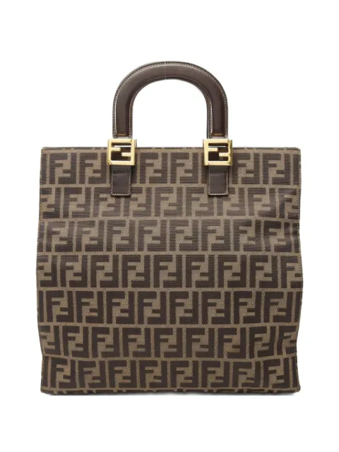 Fendi Pre-Owned 2010s Zucca-pattern handbag