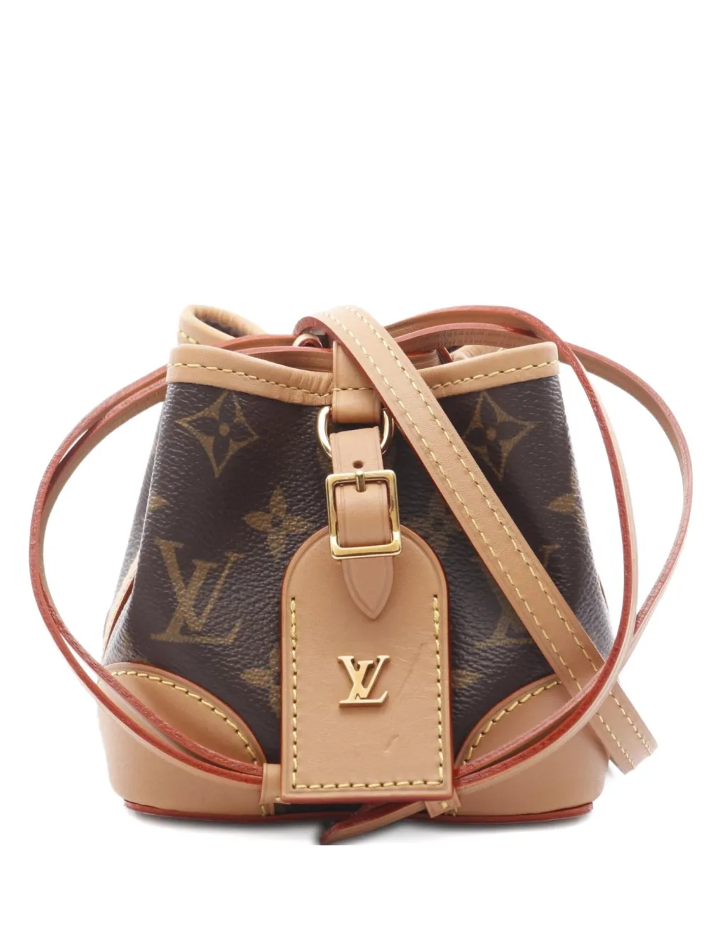 Louis Vuitton Pre-Owned 2020 ノエ モノグラム ショルダーバッグ - ブラウン Louis Vuitton Pre-Owned 2020 ノエ モノグラム ショルダーバッグ - ブラウン