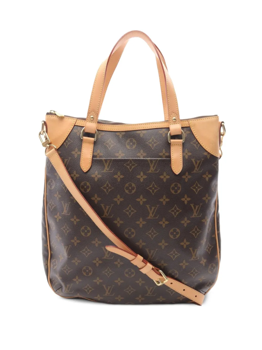 Louis Vuitton Pre-Owned 2008 Odeon GM monogram leather handbag - ブラウン Louis Vuitton Pre-Owned 2008 Odeon GM monogram leather handbag - ブラウン
