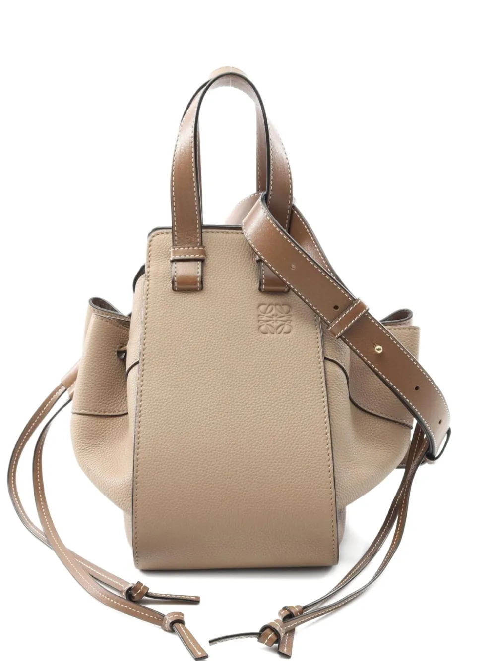 Loewe Pre-Owned 2010s small Hammock tote bag - ニュートラル Loewe Pre-Owned 2010s small Hammock tote bag - ニュートラル