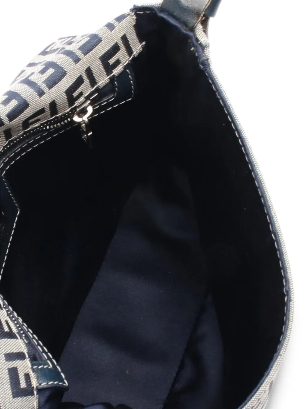 Fendi Pre-Owned 2000s Zucchino leren handtas Blauw