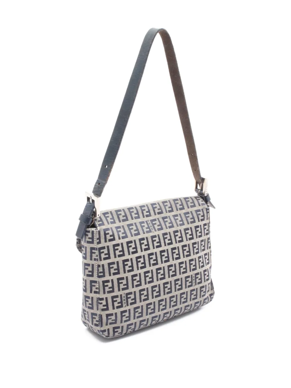 Fendi Pre-Owned 2000s Zucchino leren handtas Blauw