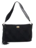 CHANEL Pre-Owned 2002-2003 Wild Stitch suede shoulder bag - Black