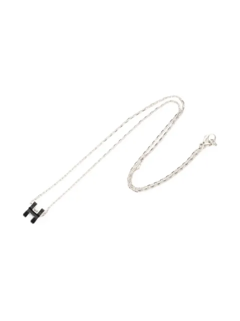 Hermès Pre-Owned 2010s Mini Pop H necklace