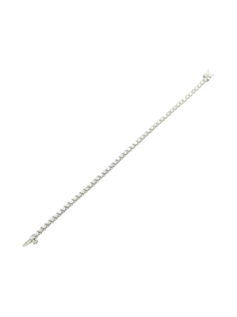 Tiffany & Co. Pre-Owned 2010 platinum Victoria diamond bracelet | Pre-Owned | Image 2