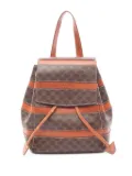 Céline Pre-Owned 2000s Macadam backpack - Brown
