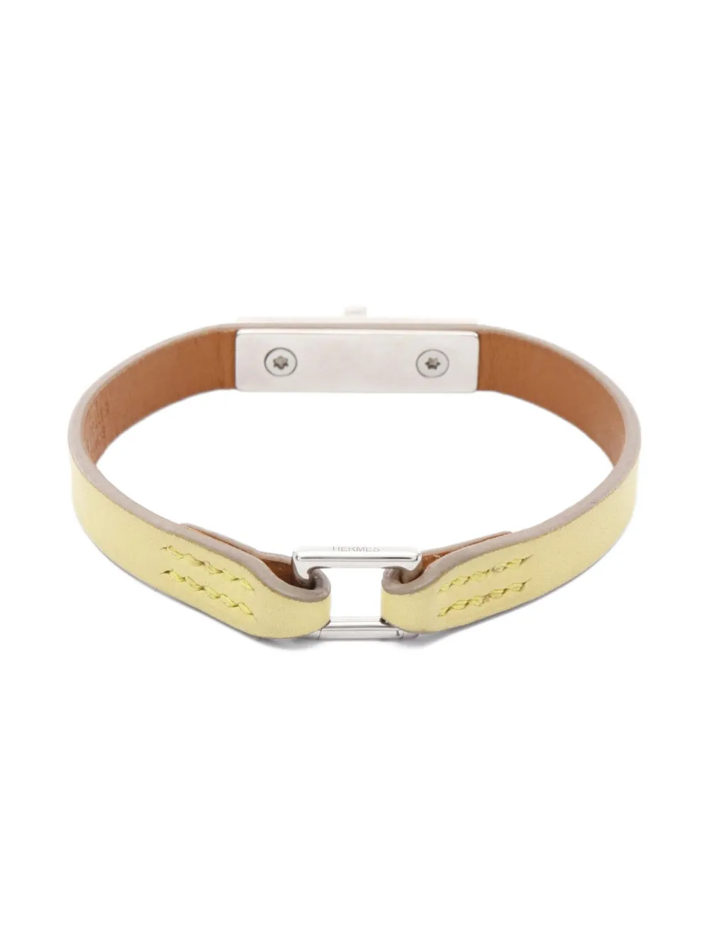 Hermès Pre-Owned 2014 Micro Kelly leather bracelet | Image 2