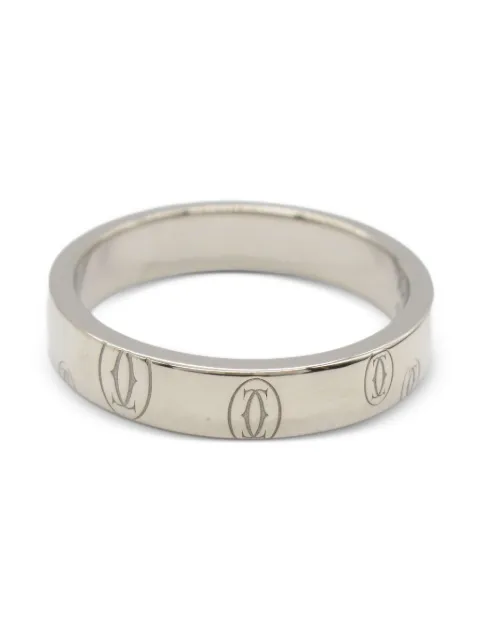 Cartier 2010 18kt white gold Happy Birthday ring