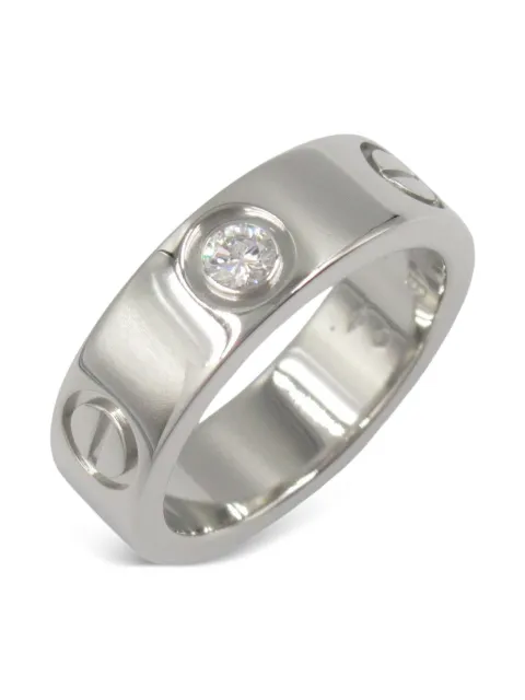 Cartier platinum diamond ring