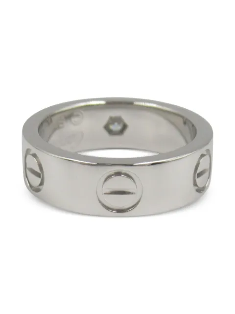 Cartier platinum diamond ring