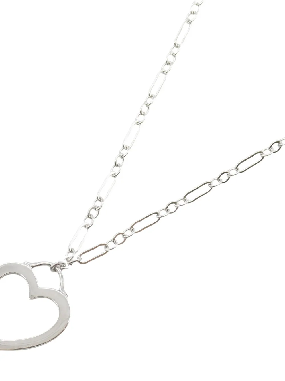 Tiffany & Co. Pre-Owned 2010s 18K white gold Sentimental Heart necklace | Image 2