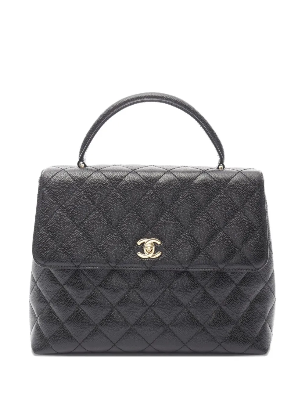 CHANEL Pre-Owned 2002-2003 Matelasse handbag - ブラック CHANEL Pre-Owned 2002-2003 Matelasse handbag - ブラック