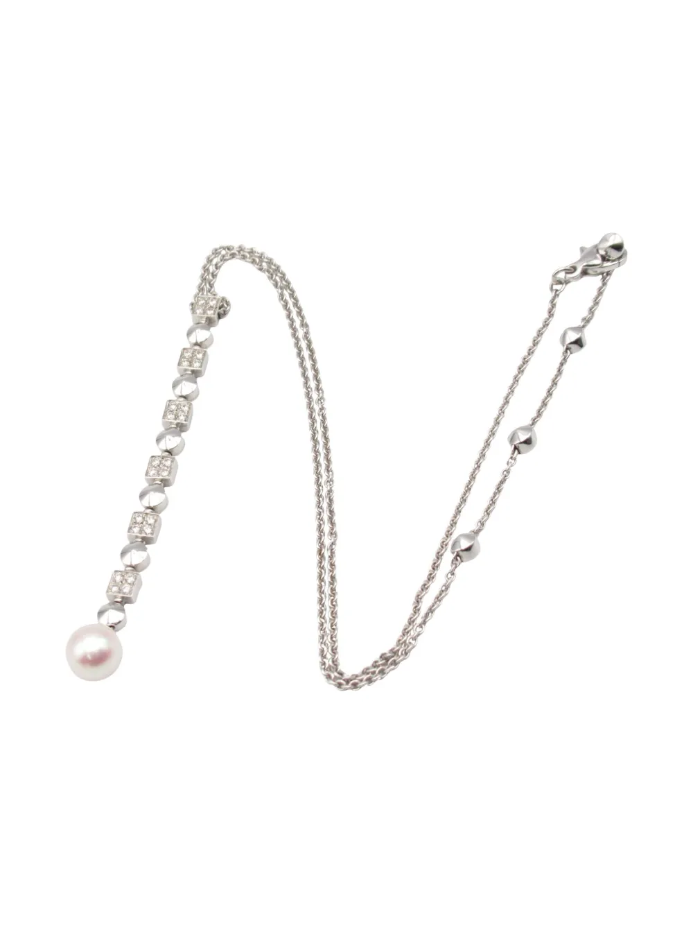 Bvlgari Pre-Owned 18K white gold Turia diamond necklace | Image 2