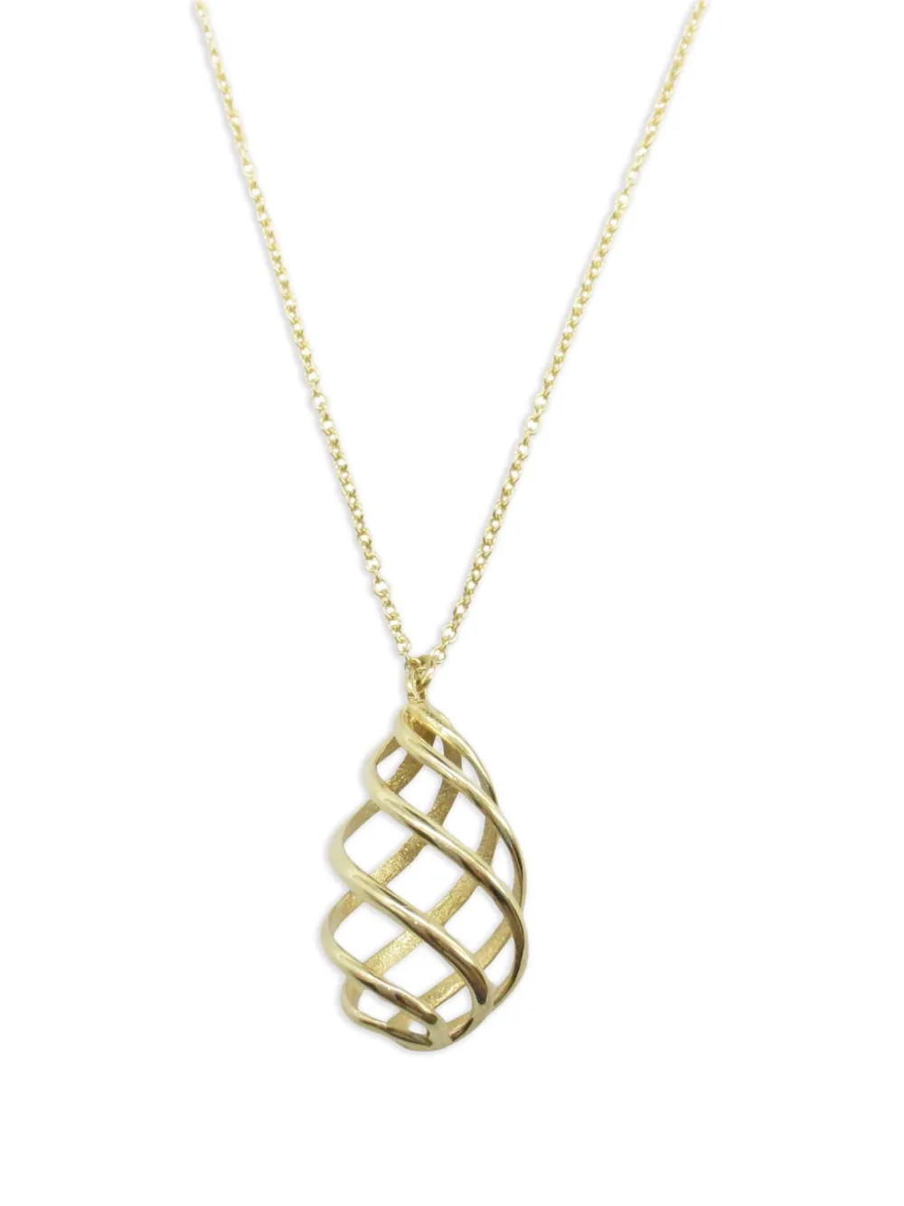 Tiffany & Co. Pre-Owned 18kt Spiral Gelbgoldhalskette | Pre-owned & Archive | Image 2