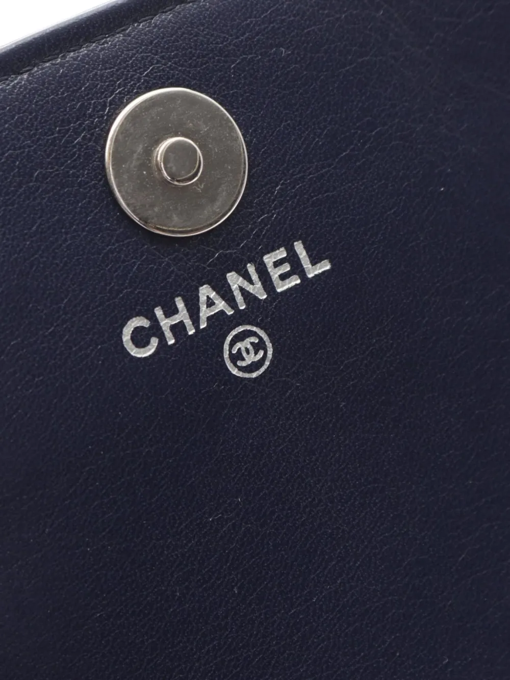 Pre-owned Chanel 2009-2010 Coco Mark Shoulder Bag In Green