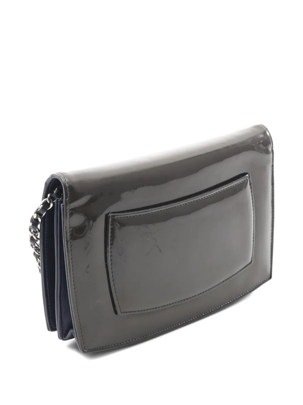 Pre-owned Chanel 2009-2010 Coco Mark Shoulder Bag In Green