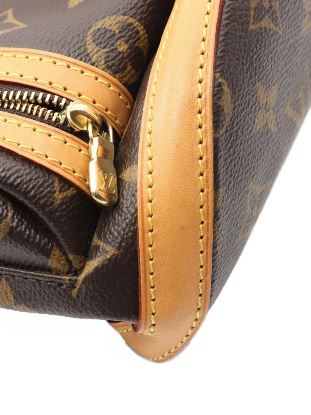 Pre-owned Louis Vuitton 2015 Sac Ad Bosforo Backpack In Brown