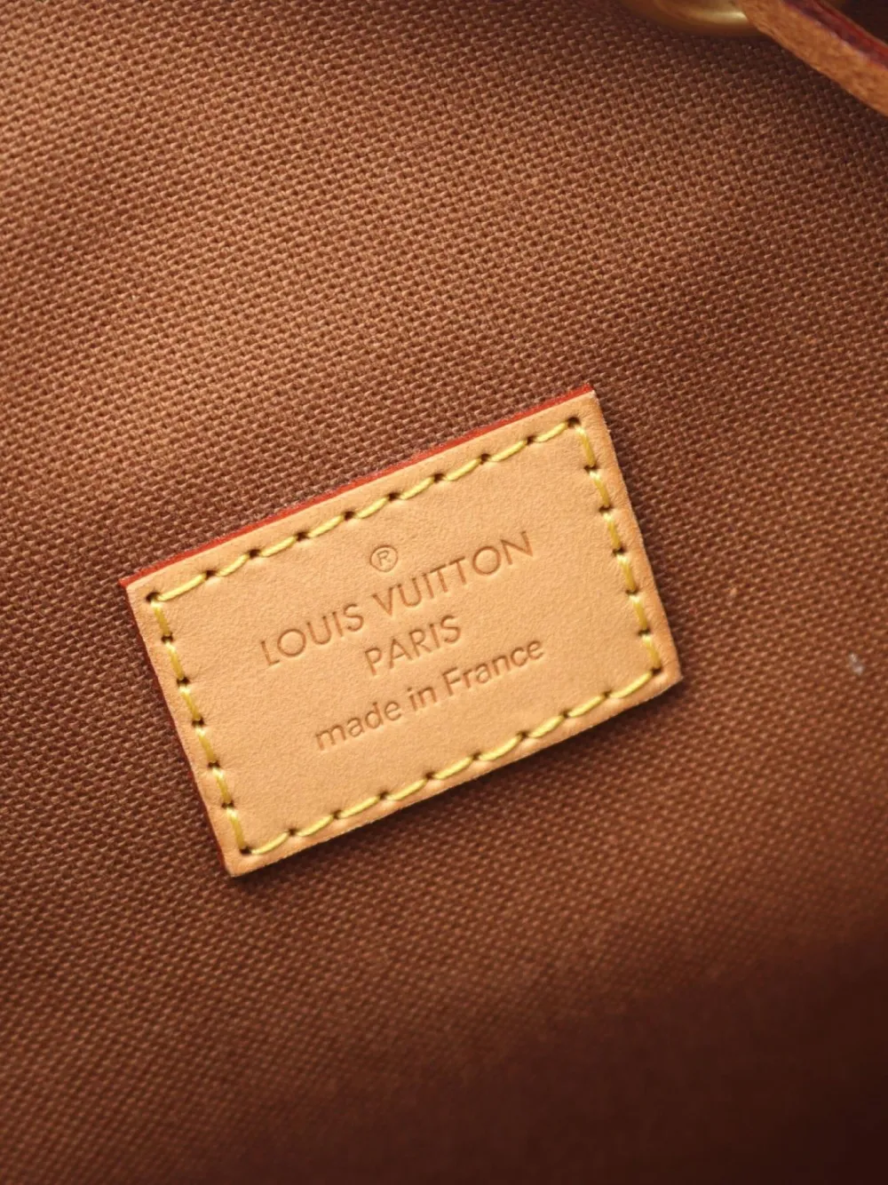 Pre-owned Louis Vuitton 2015 Sac Ad Bosforo Backpack In Brown