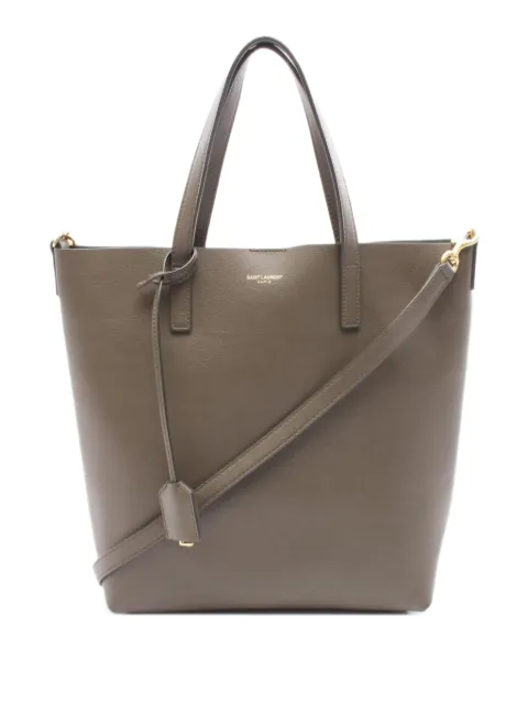 Saint Laurent Pre-Owned 2010s leather tote bag