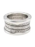 Bvlgari Pre-Owned 2010 18kt white gold B-zero diamond ring - Silver