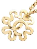 CHANEL Pre-Owned 1986-1988 Coco Mark necklace - Gold