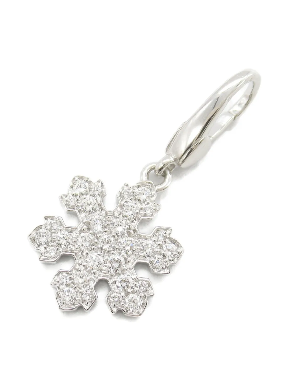 Bvlgari Pre-Owned 18K white gold diamond Snowflake necklace | Image 2