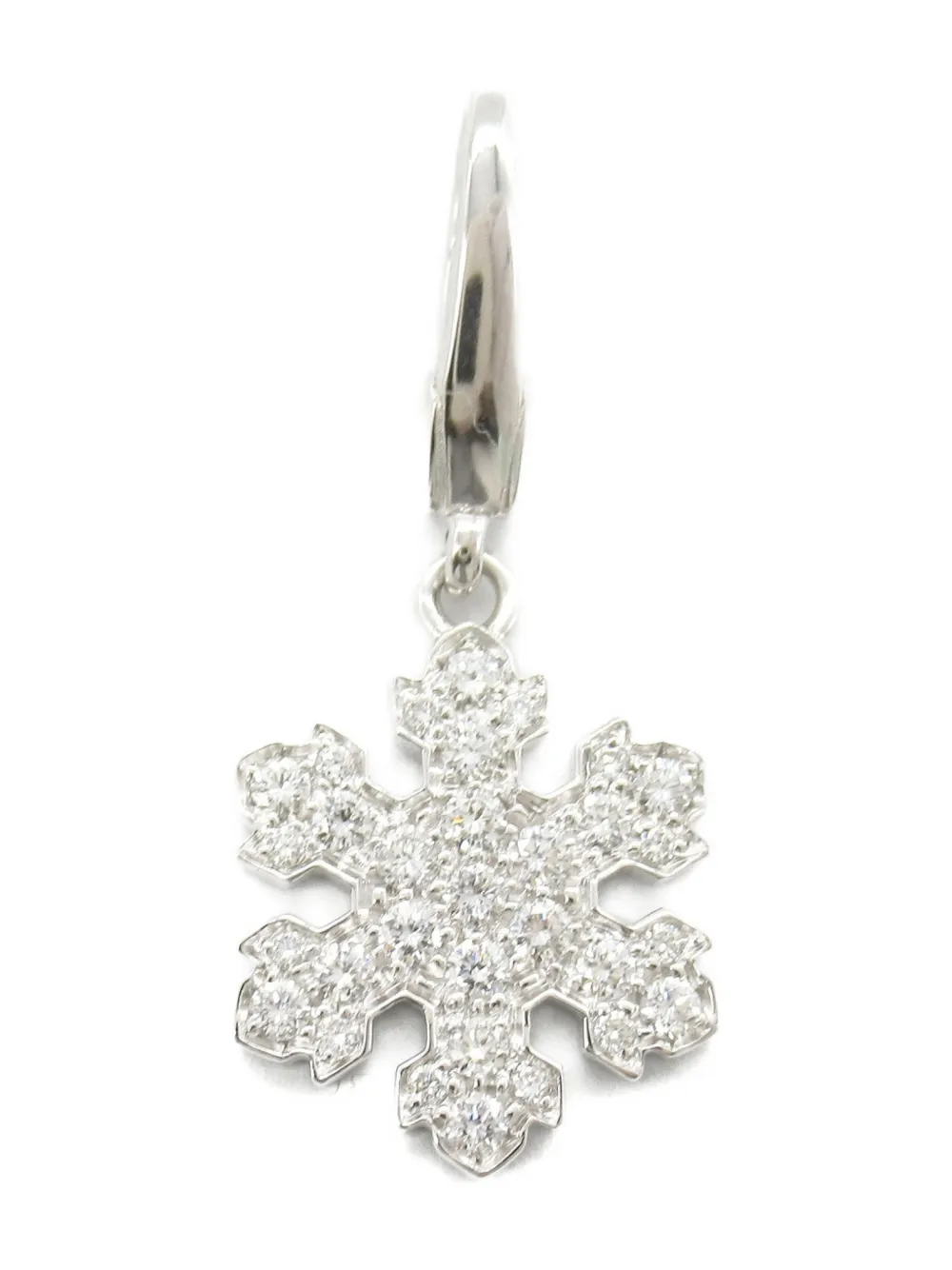 Bvlgari Pre-Owned 18K white gold diamond Snowflake necklace | Silver | Image 1