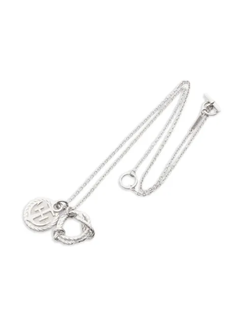 Hermès Pre-Owned 2010s Cordage rope-anchor necklace
