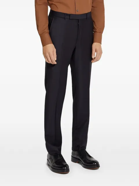 Zegna belt-loops trousers