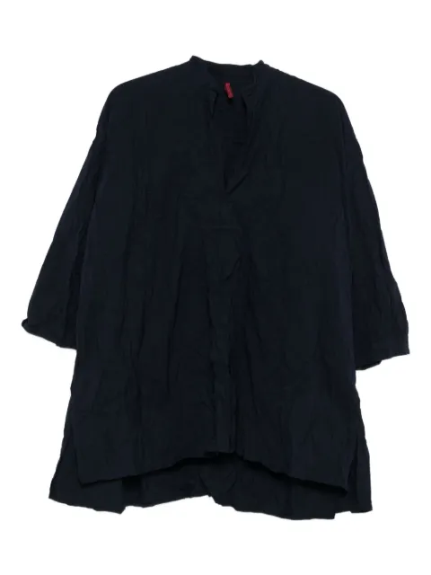 Daniela Gregis mandarin-collar cotton blouse