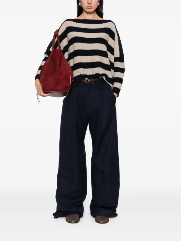 Daniela Gregis ボートネック セーター | ブルー | FARFETCH JP