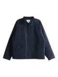 Nanamica zip-front flap-pocket jacket - Blue