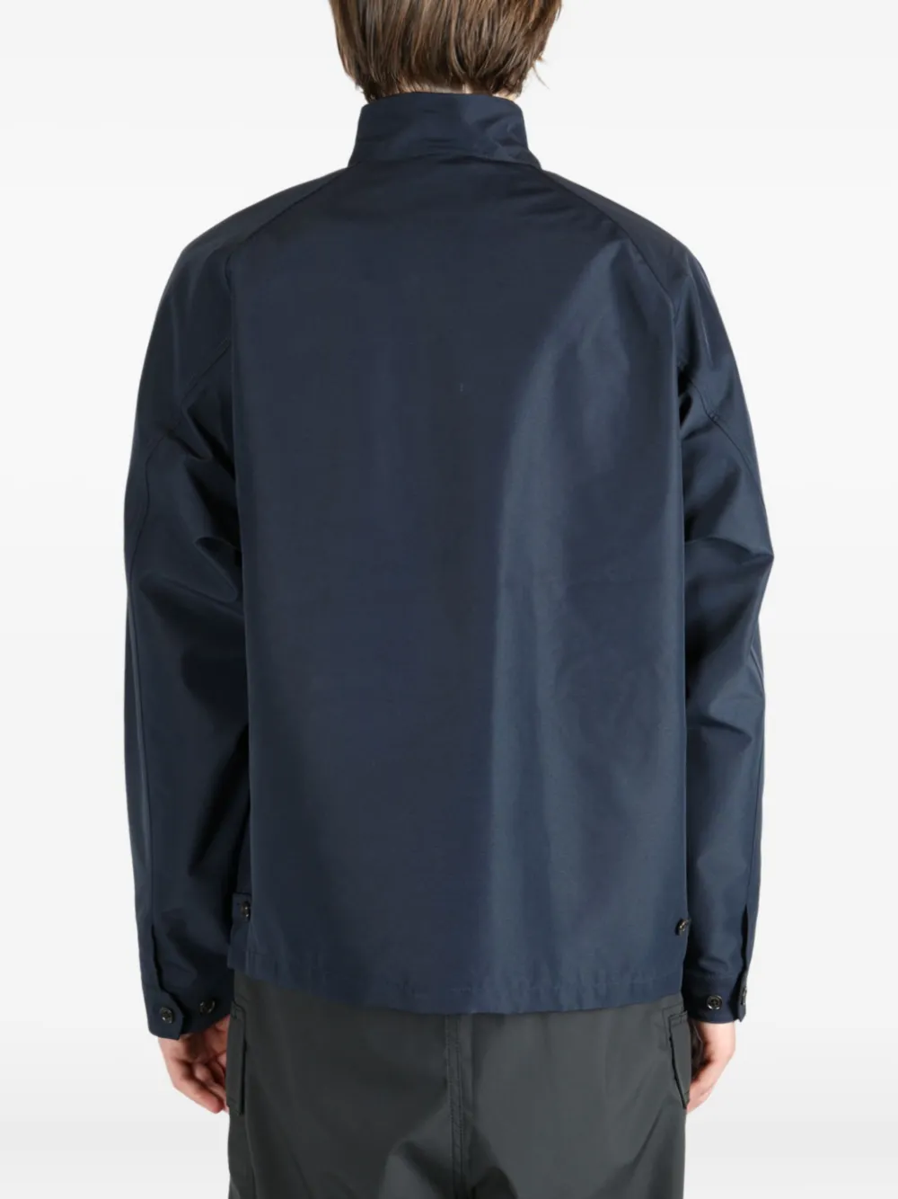 Nanamica zip-front flap-pocket jacket Blauw