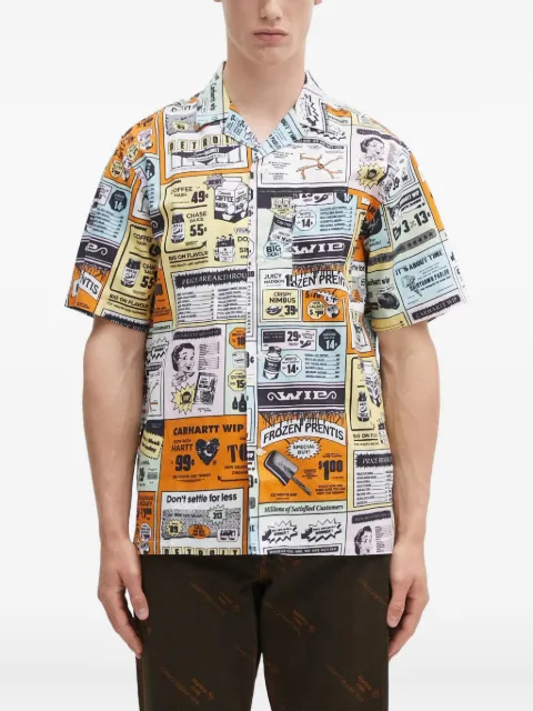 Carhartt WIP Catalogue graphic-print shirt