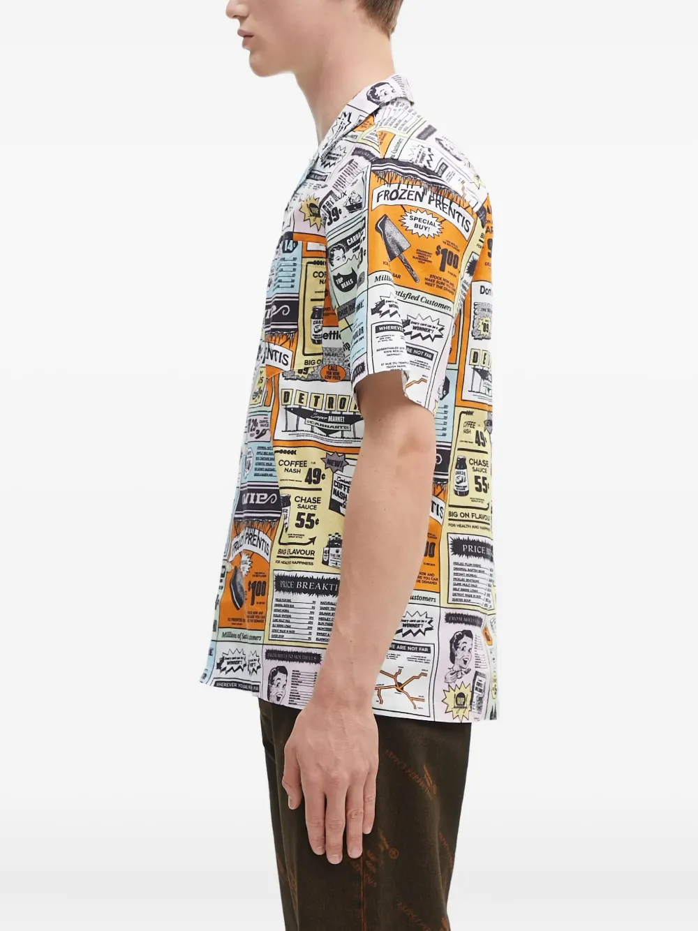 Carhartt Catalogue Graphic-print Shirt In Multi