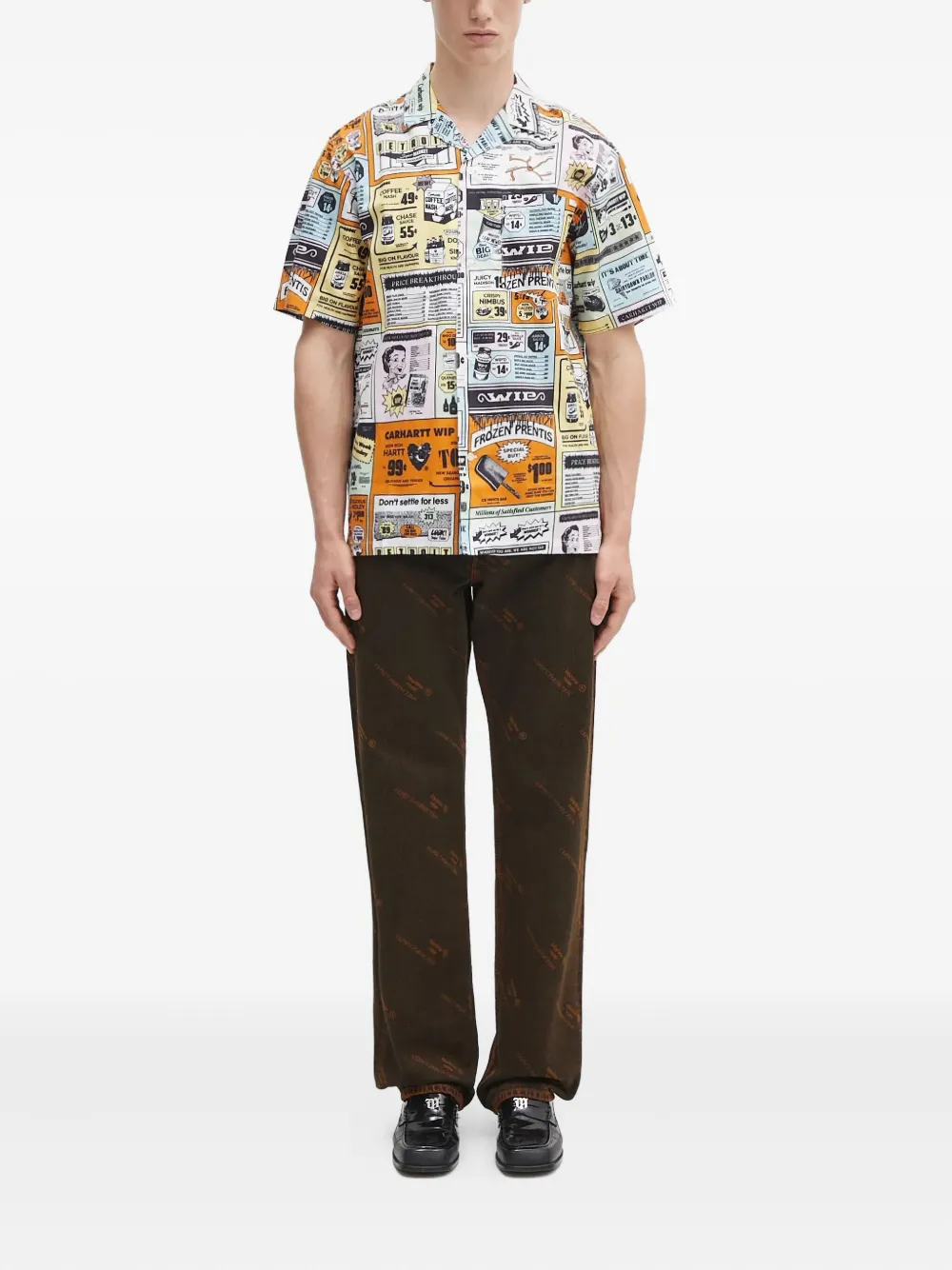 Carhartt WIP Catalogue T-shirt met grafische print - Wit