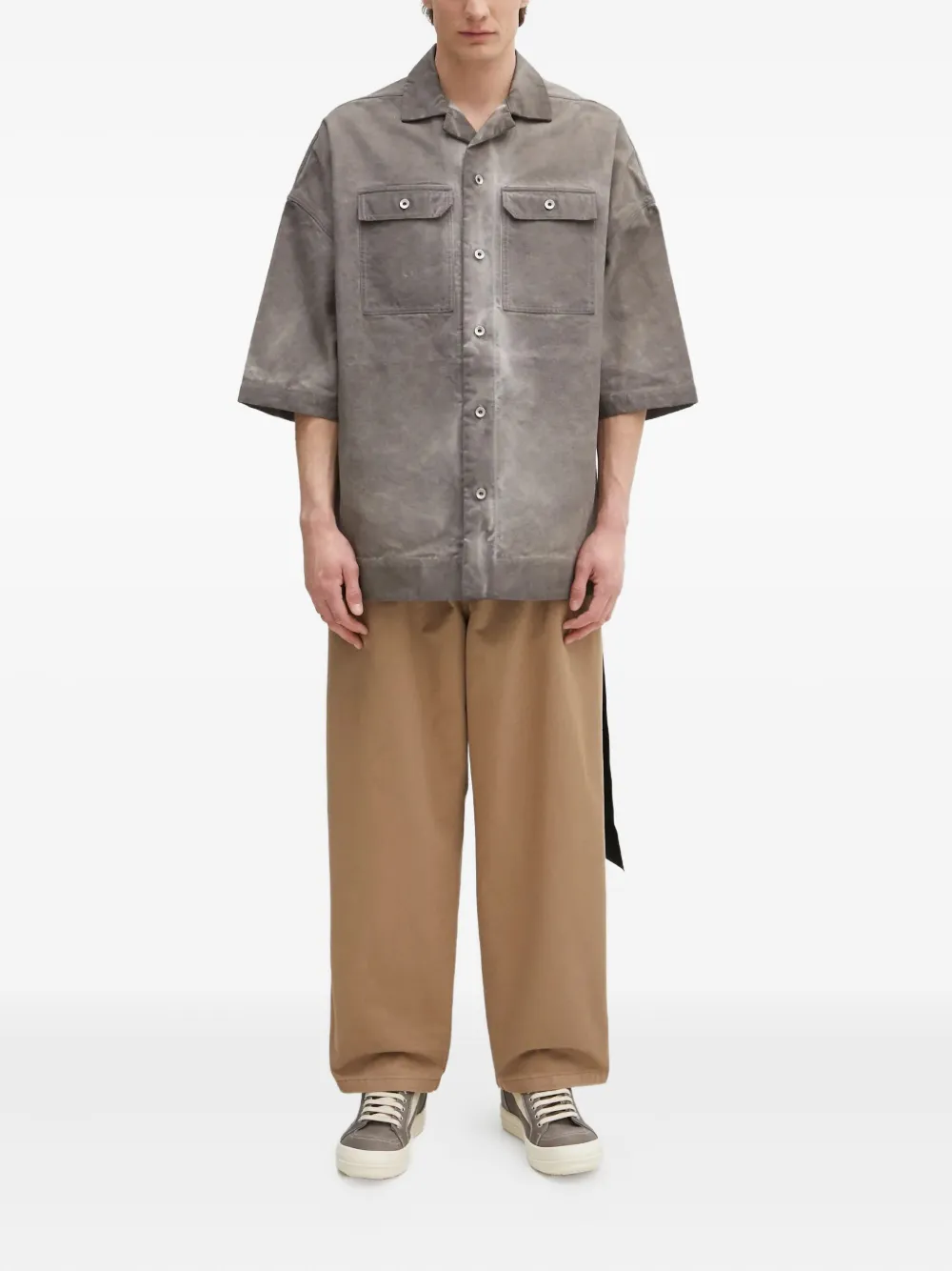 Carhartt WIP Broek met opgestikte zakken - Beige