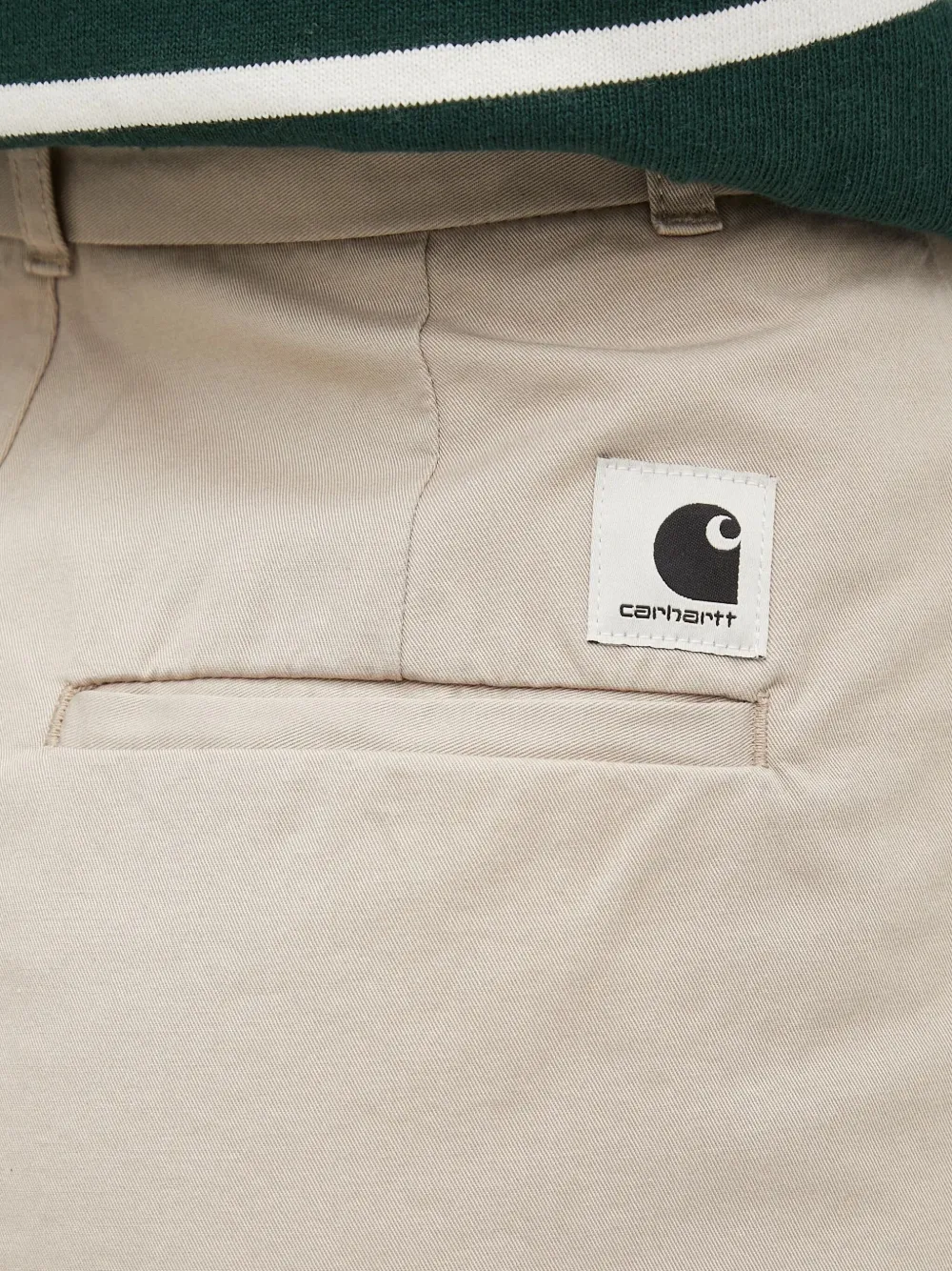 Carhartt WIP pleated trousers Beige