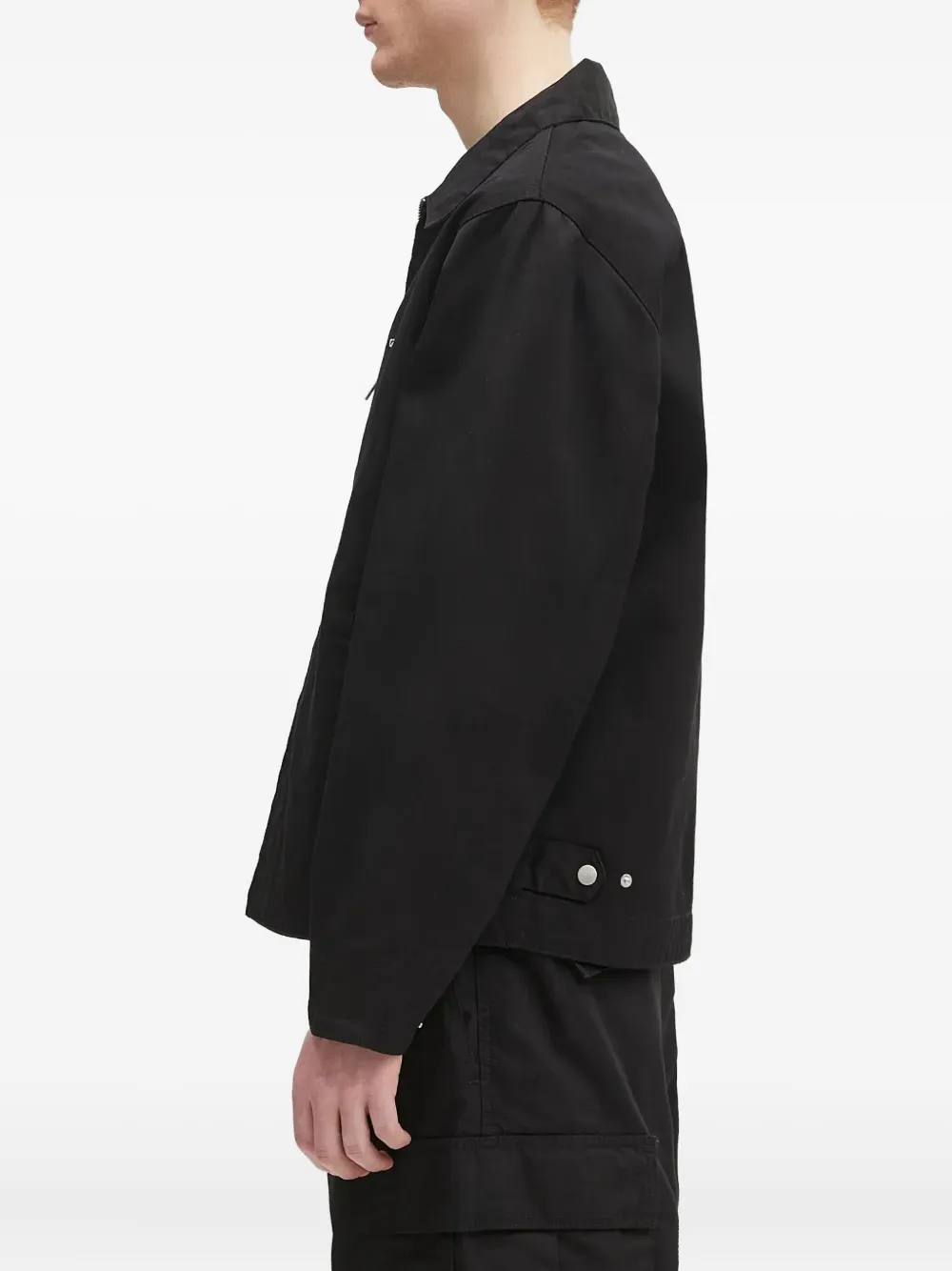 Carhartt WIP Jack met zak aan de voorkant Zwart