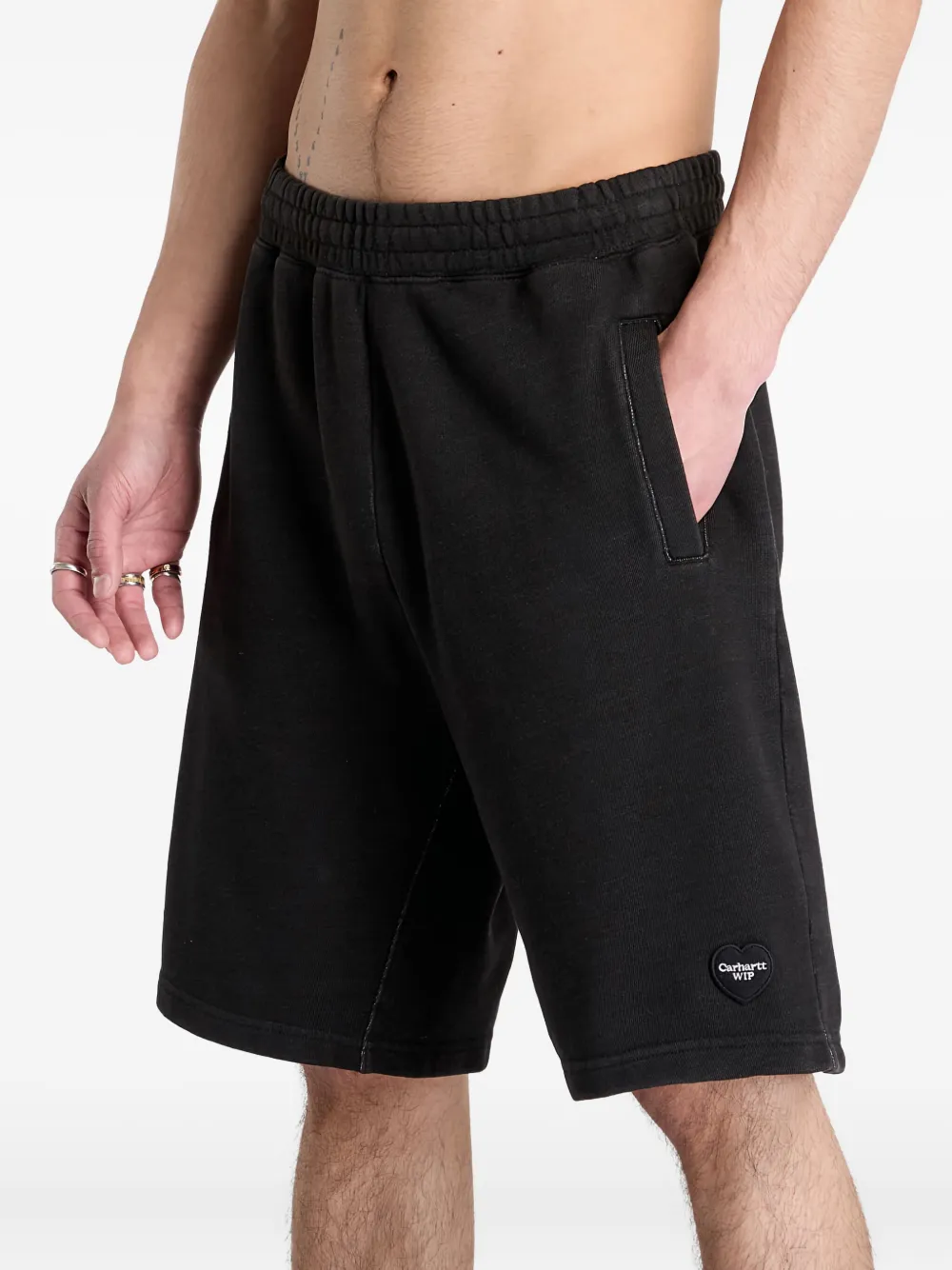 Carhartt WIP Shorts met opgestikte zak Zwart