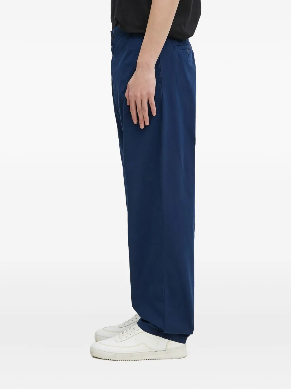 Carhartt WIP Broek met logopatch Blauw