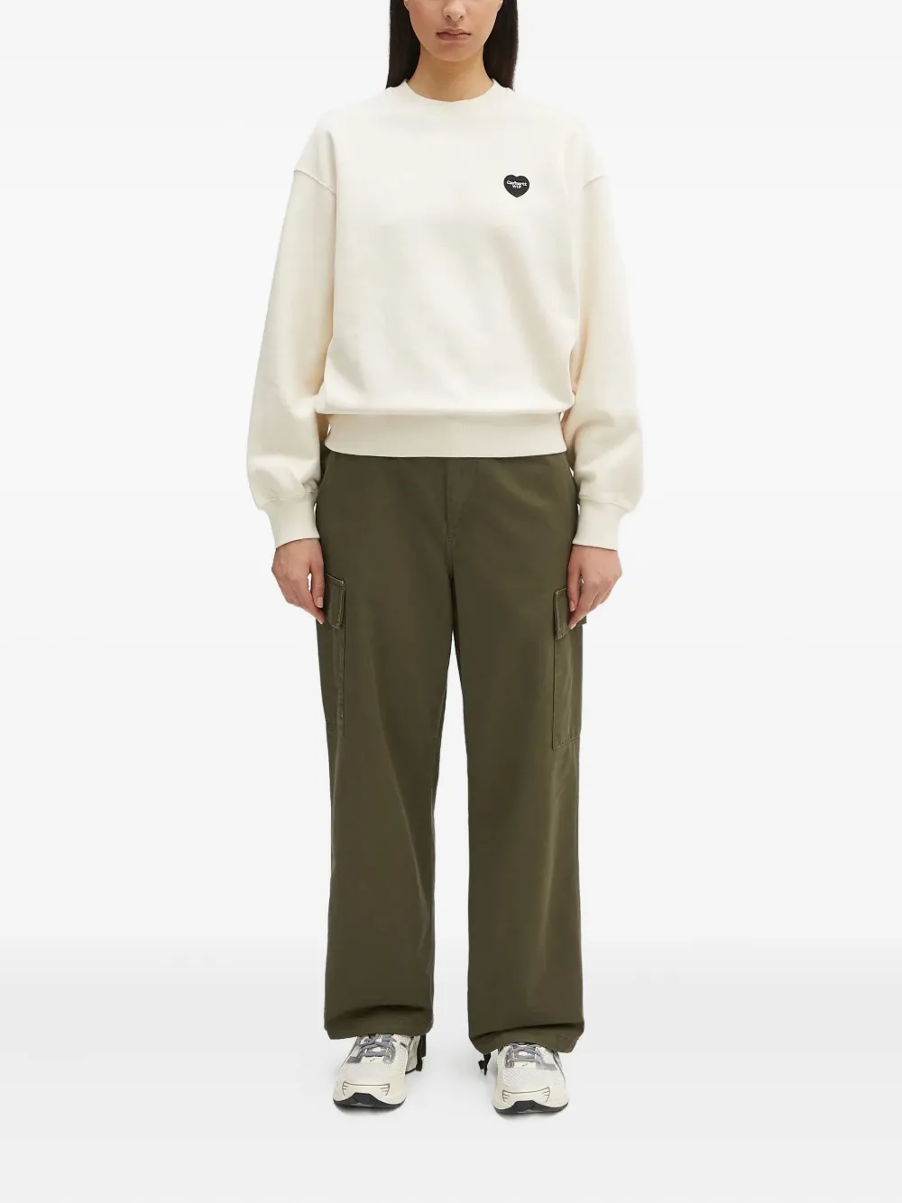 Carhartt WIP cargo-pocket trousers Groen