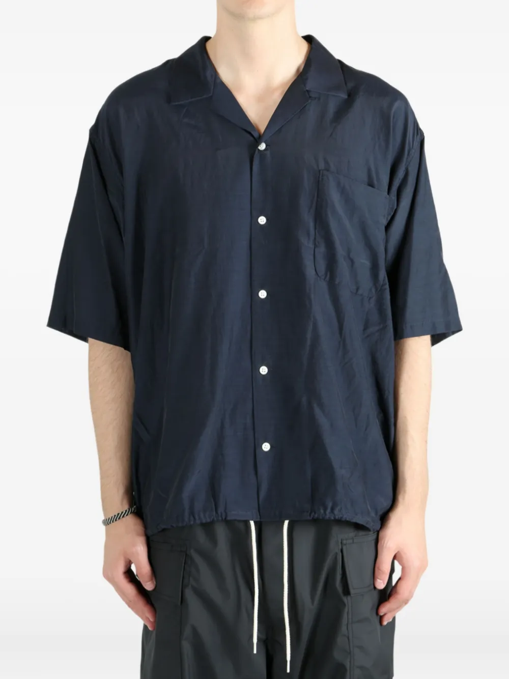 Nanamica drawstring short-sleeve shirt | Image 2