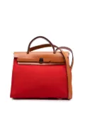 Hermès Pre-Owned 2017 Toile Herbag Zip 31 satchel - Brown