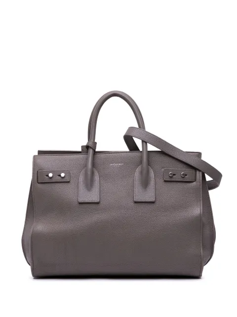 Saint Laurent Pre-Owned 2017 Small Grained Calfskin Supple Sac De Jour satchel