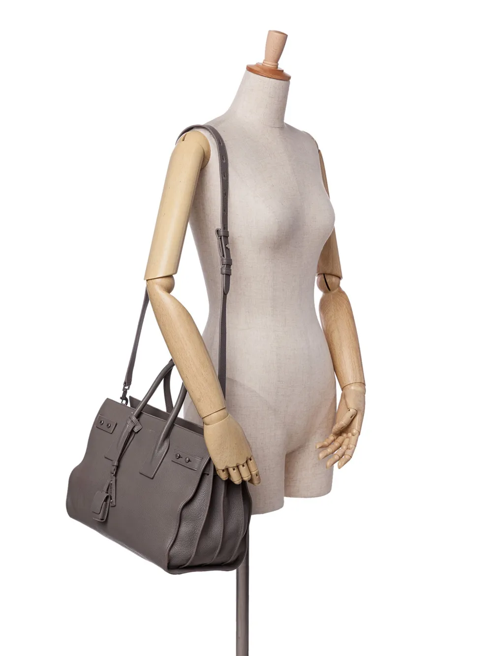 Saint Laurent Pre-Owned 2017 Small Grained Calfskin Supple Sac De Jour satchel | Pre-Owned | Image 2