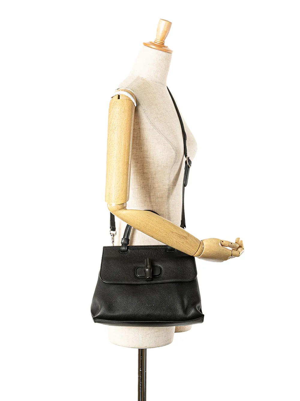 Gucci Pre-Owned 2000-2015 Small Leather Bamboo Daily satchel | Pre-Owned | Image 2