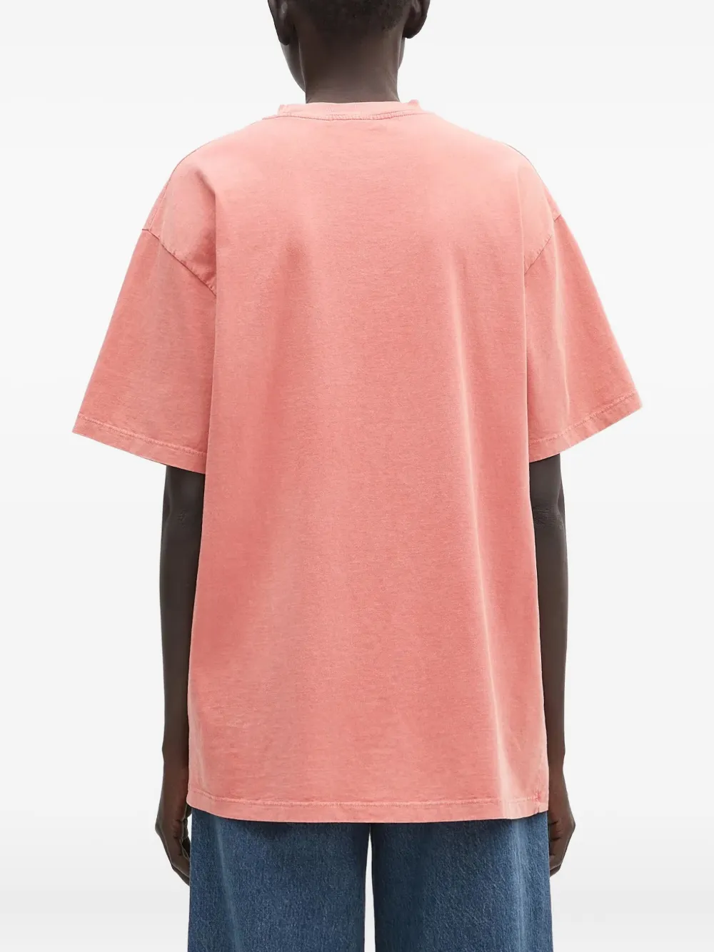 Aries T-shirt met logoprint Rood