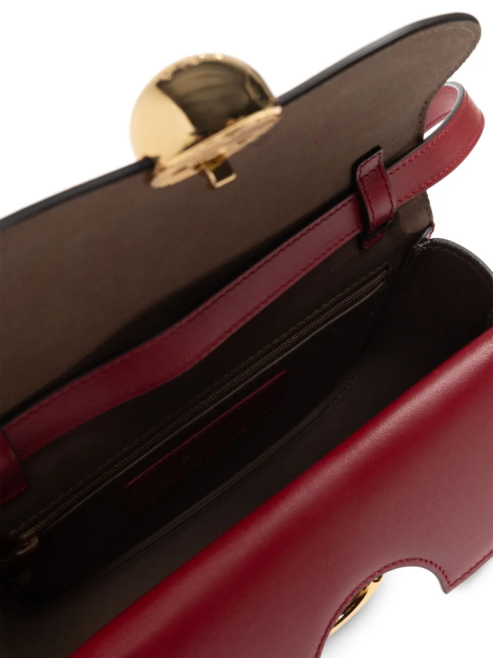 Furla Sfera embossed shoulder bag Rood
